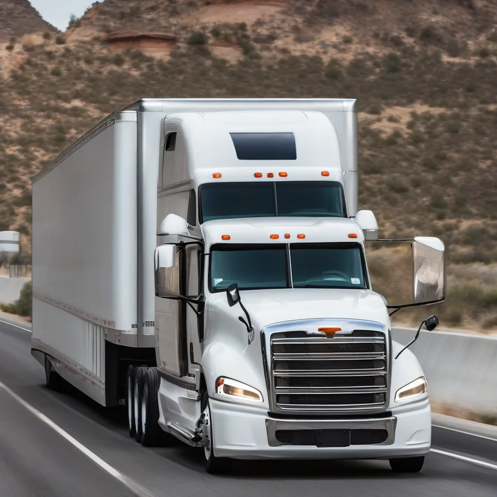 Transporte de Carga en Caja Seca operando en la ruta Monterrey a Ciudad de México